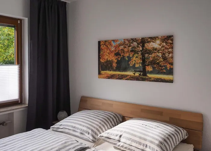 Nachhaltige-ferienwohnung-wisentsteig-wandern-waldbaden-wohlfuehlen 아파트 *